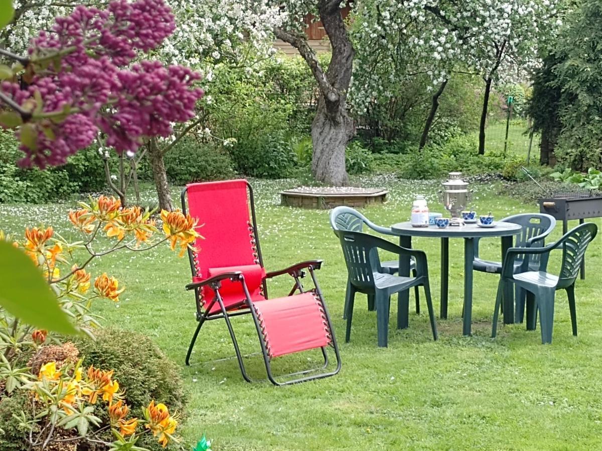 House, Garden & Sauna. Free Parking. Train Stop-200 M. Sea-1 Km. Jūrkalne 外观 照片